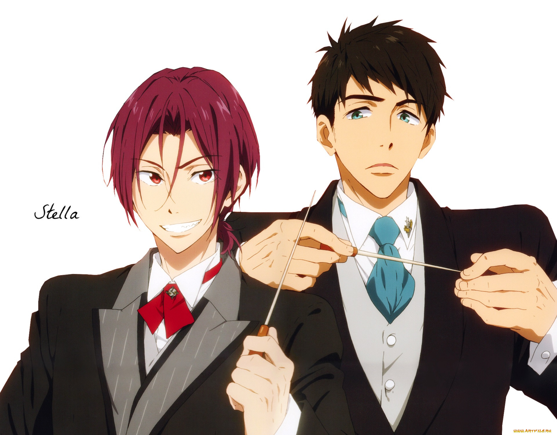 , free, sousuke, rin